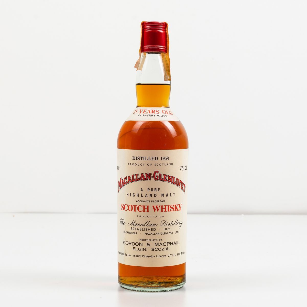 Macallan - Glenlivet, Scotch Whisky 15 Years Old