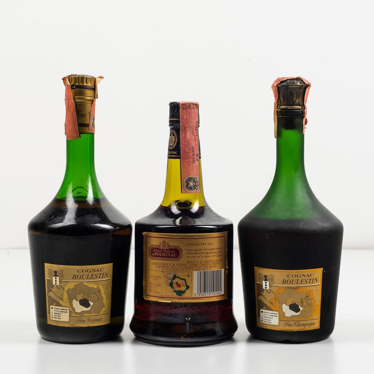 Boulestin, Fine Champagne Cognacprince Hubert De Polignac, Cognac Tre Stelleboulestin, Napoleon V...