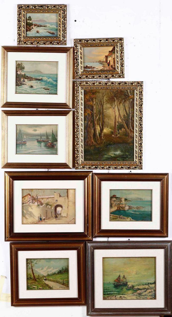 E.Bistagnino  - Auction 19th Century Paintings - Cambi Casa d'Aste