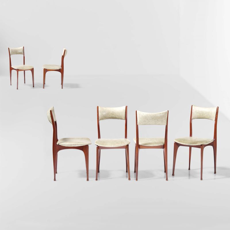 Galleria Mobili D'Arte Cant&#249; : Sei sedie  - Auction Design Lab - Cambi Casa d'Aste