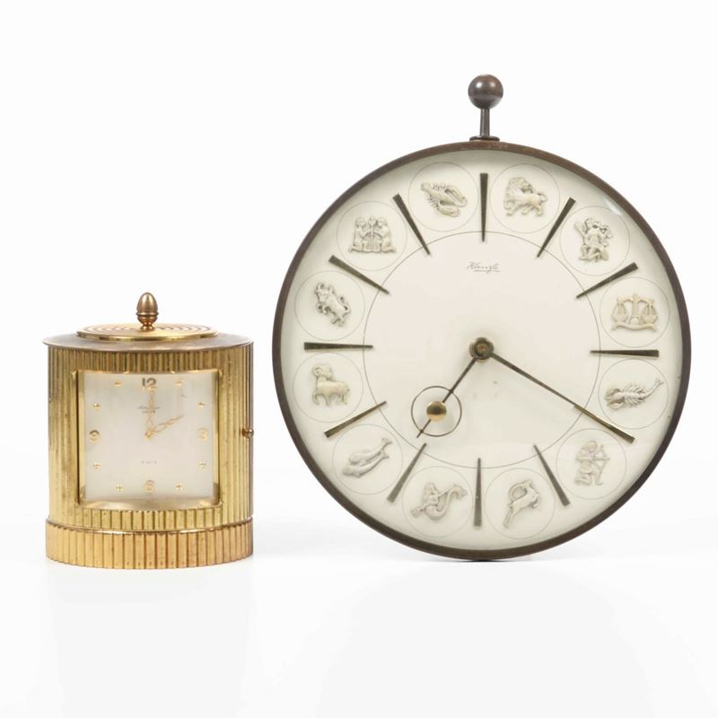Lotto composto da Sveglia e orologio da parete  - Auction Antique January - Cambi Casa d'Aste