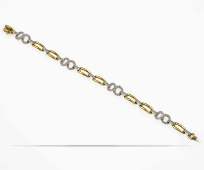 Bracciale con Piccoli Diamanti