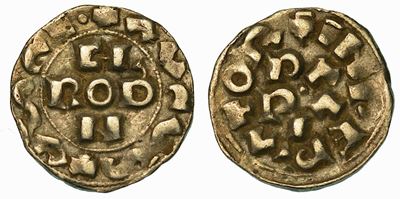 Pavia. Corrado i di Franconia, 1027-1039. Denaro.