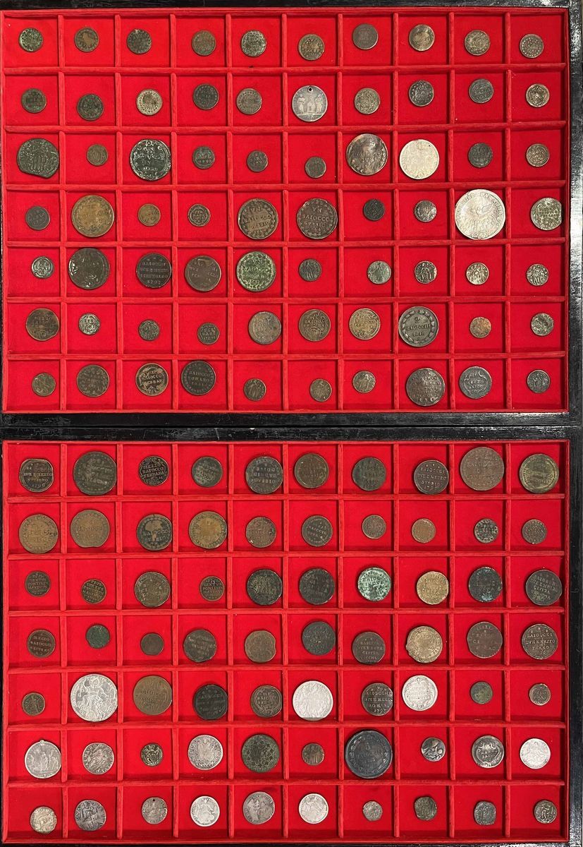 Stato Pontificio. Lotto di 140 Monete.