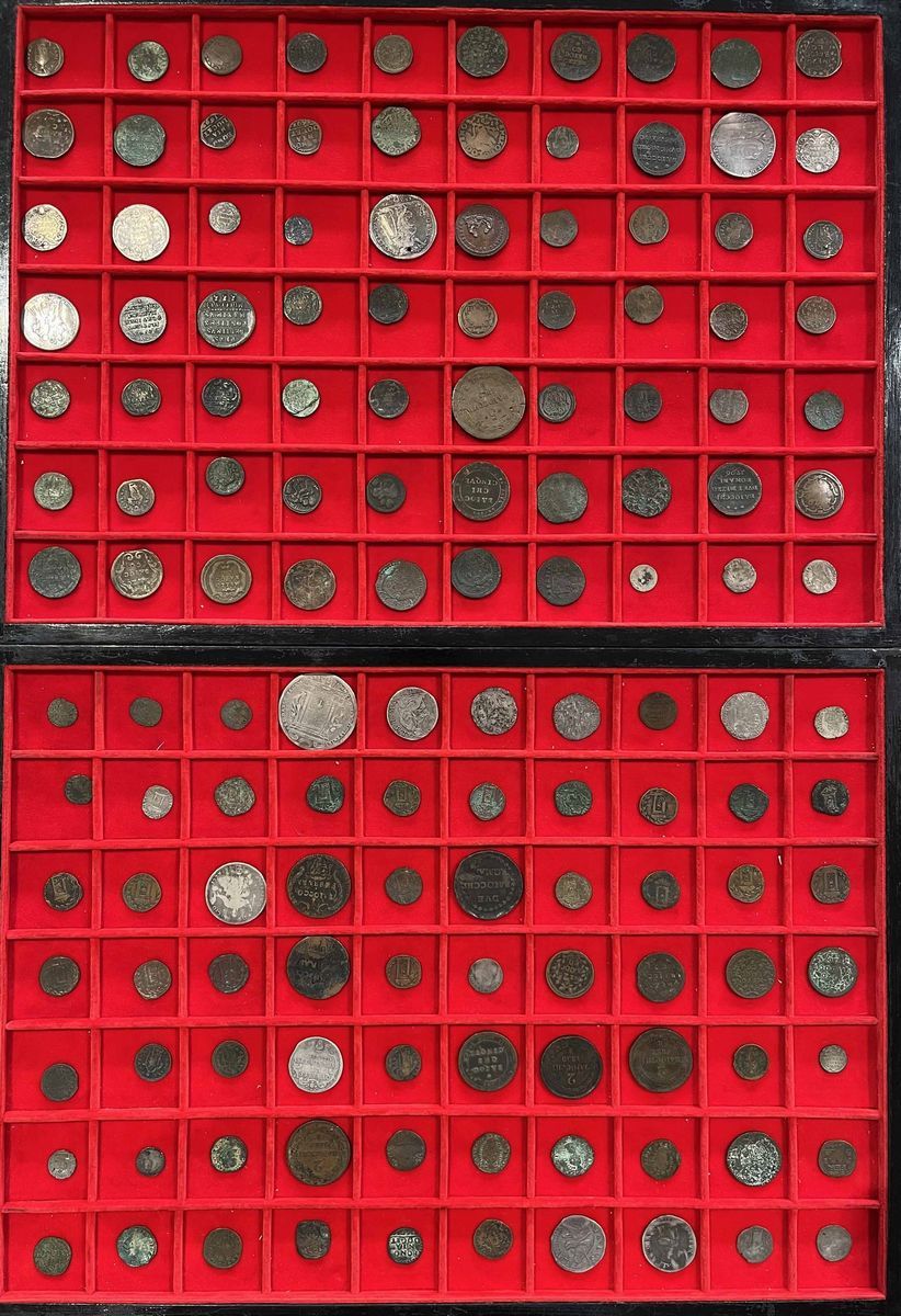 Stato Pontificio. Lotto di 140 Monete.