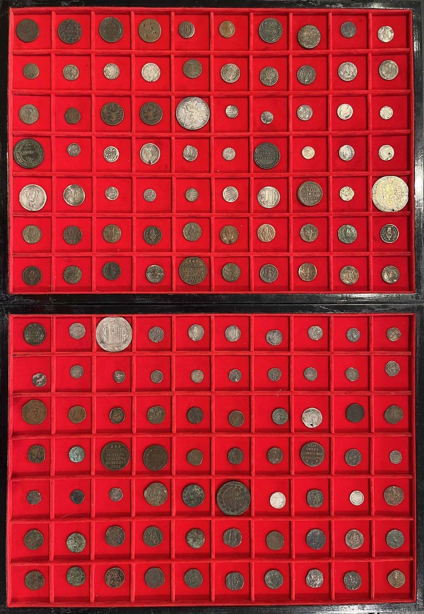 Stato Pontificio. Lotto di 140 Monete.