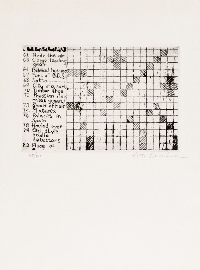 Eisenhauer Lette (1935)allan D'arcangelo (1930-1998)