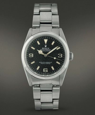 Rolex - Explorer Stardust Orologio Sportivo a Carica Automatica in Acciaio, Tre Sfere e Secondi a...
