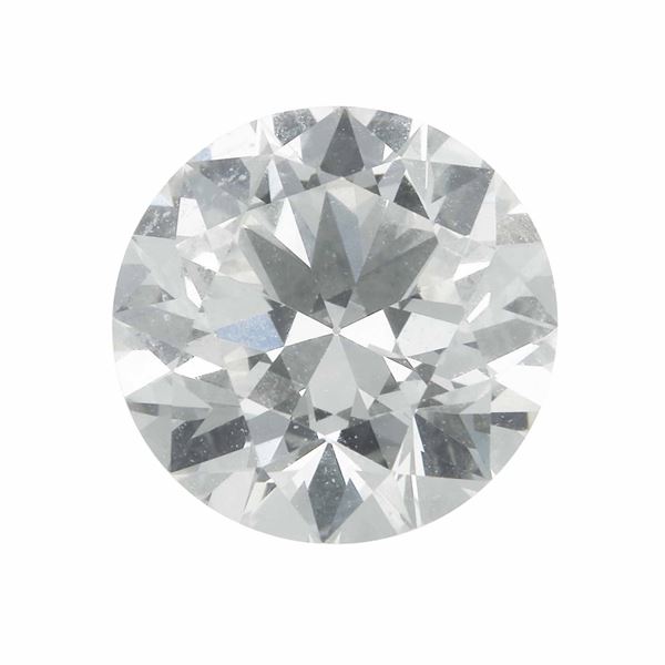 Diamante di vecchio taglio di ct 2.05, colore K, caratteristiche interne VS2, fluorescenza UV nulla