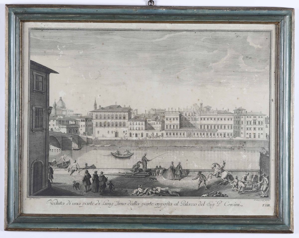 Giuseppe Zocchi - 5 Vedute di Firenze
