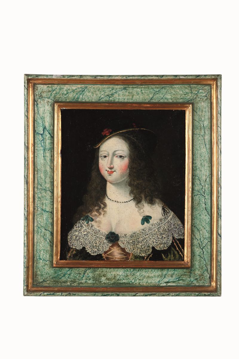 Scuola Francese del XVII-XVIII Secolo Ritratti di Nobildonne