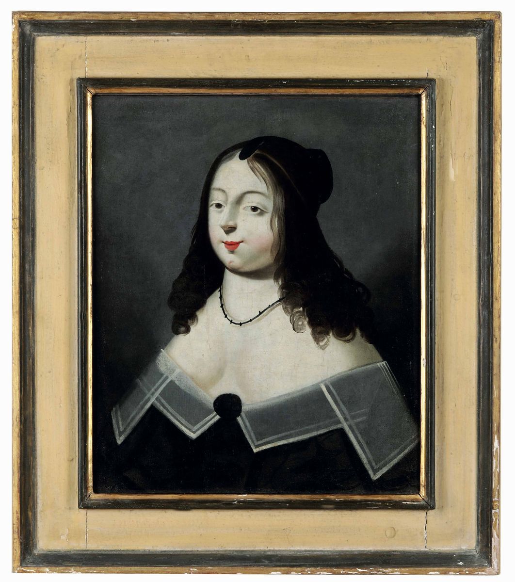 Scuola Francese del XVII-XVIII Secolo Ritratti di Nobildonne