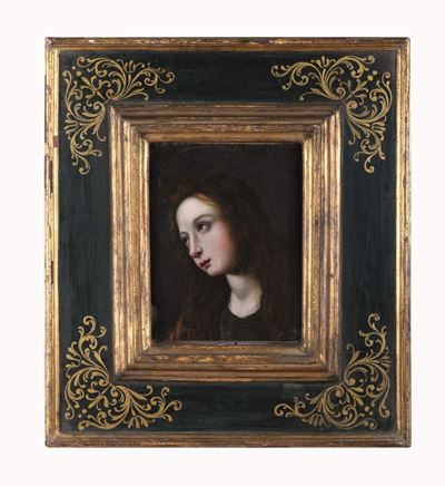 Scuola Toscana del XVII Secolo Maddalena ai Piedi della Croce