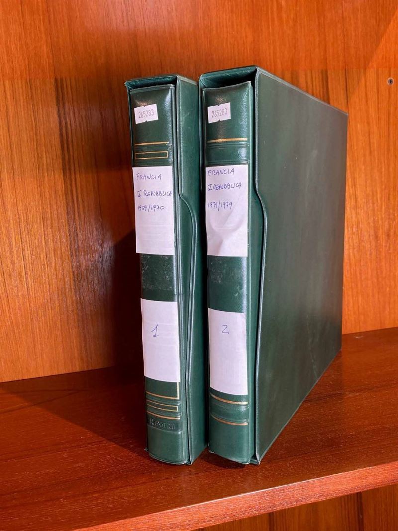 1945/1982, Francia, collezione nuova in due volumi del periodo.  - Auction Philately and Postal History - Cambi Casa d'Aste