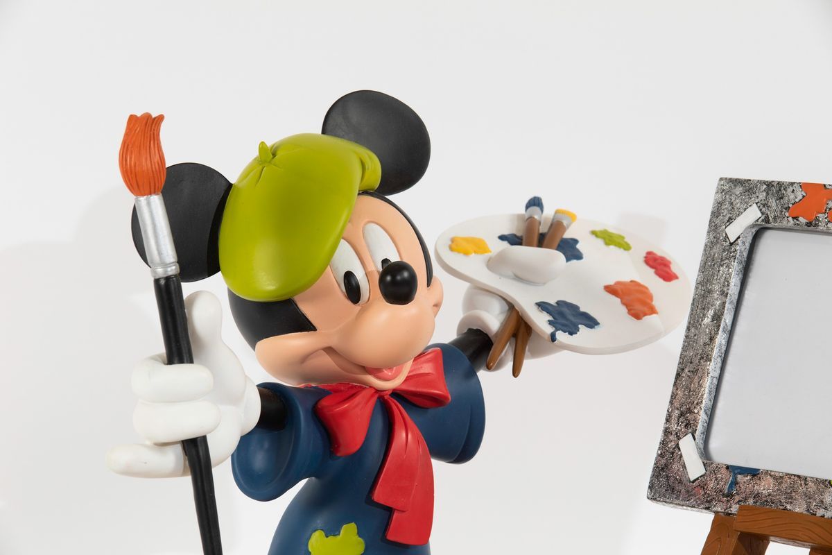 Disney: Statua Topolino Pittore