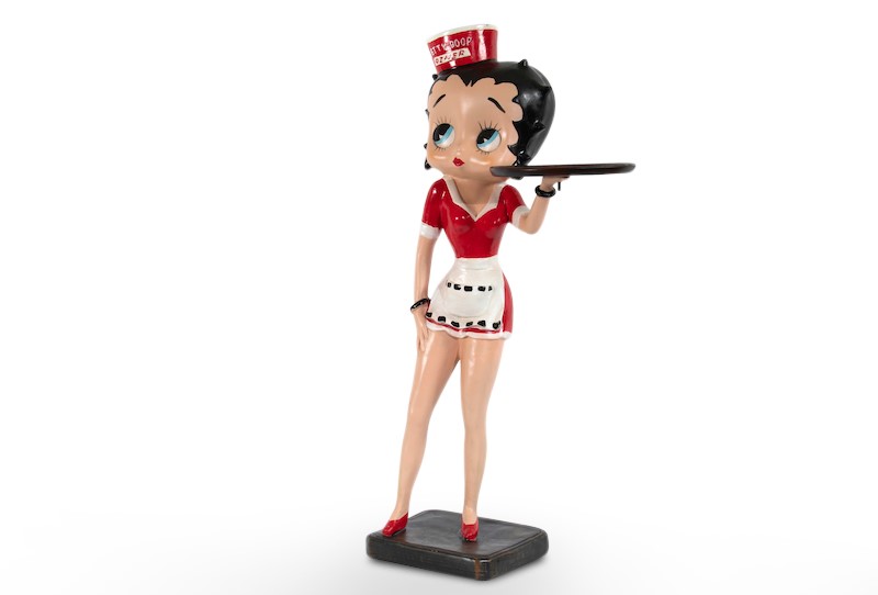 Statua Betty Boop Cameriera.
