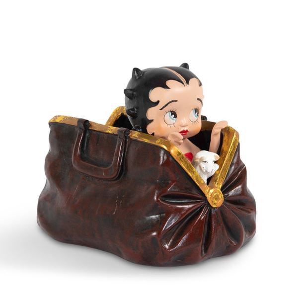 Betty Boop in a bag statuette
