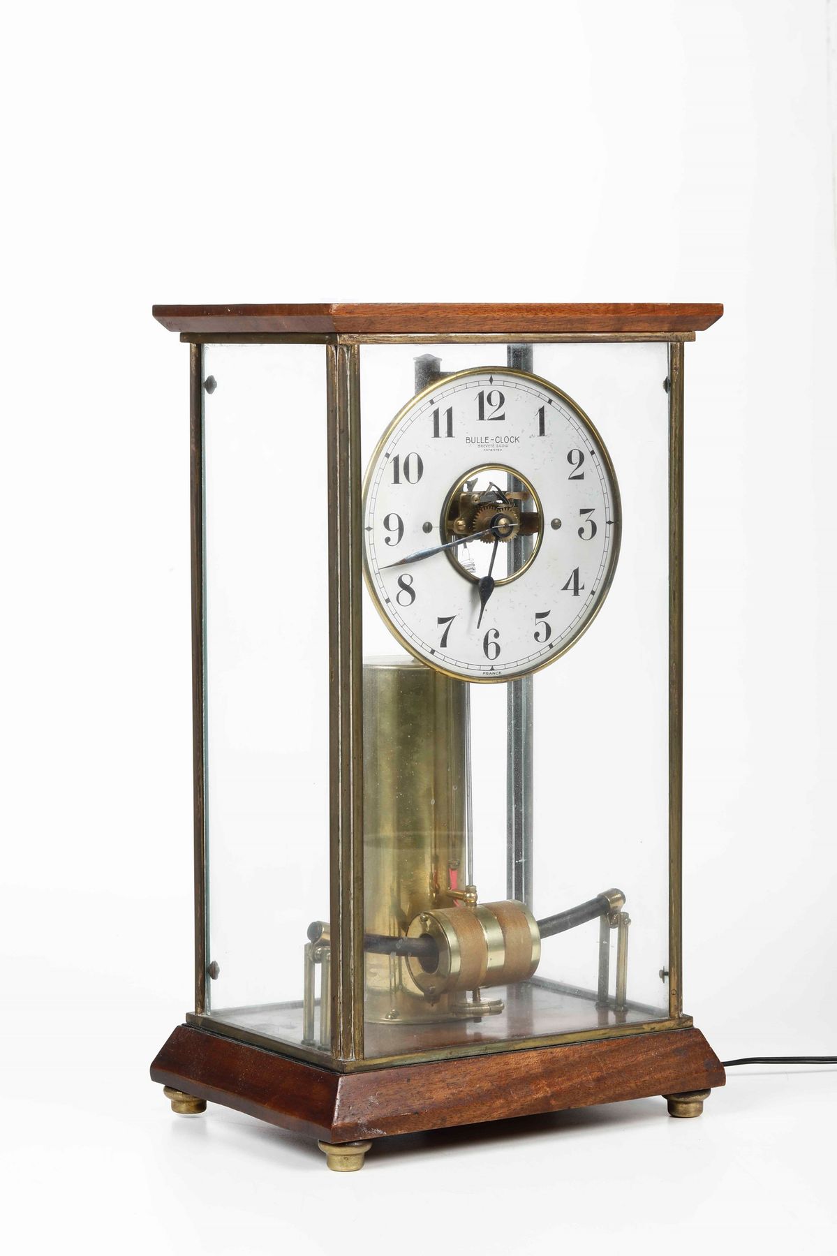Bulle, Orologio Elettrico su una Bobina. Metà XX Secolo