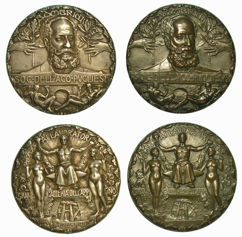 LIGURIA. Lotto di due medaglie.  - Auction Numismatics - Cambi Casa d'Aste