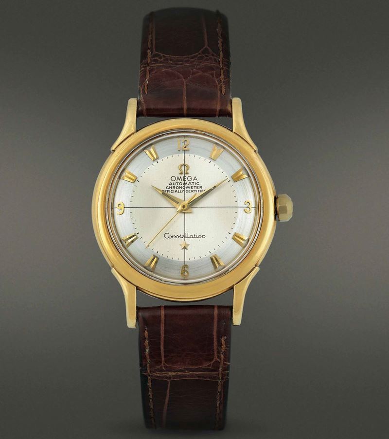 OMEGA - Constellation Chronometer  Orologio a carica automatica bumper in oro giallo 18 kt.   - Auction The One, for passionate only - Cambi Casa d'Aste