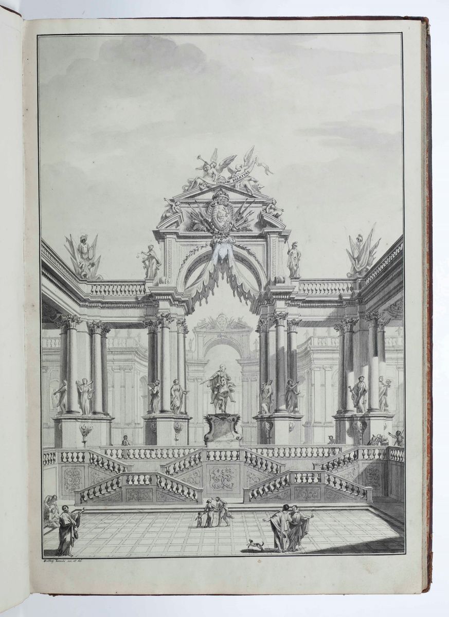 Mathias Tarocchi - Raccolta delle Piante e Prospetti dei Bagni di Pisa, 1766