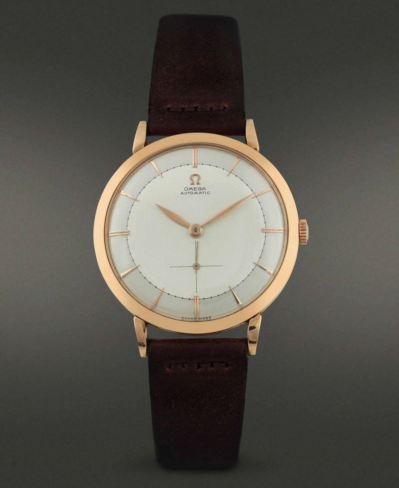 OMEGA - Automatic Orologio a carica automatica bumper in oro rosa 18 kt  - Auction The One, for passionate only - Cambi Casa d'Aste