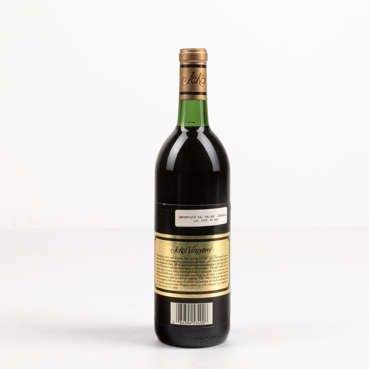 Jekel Vineyard, Cabernet Sauvignon Monterey