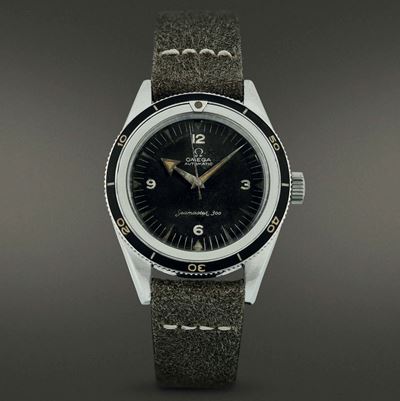 Omega - Seamaster 300orologio Sportivo a Carica Automatica in Acciaio con Tre Sfere e Secondi al ...