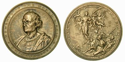 Colombo. Esposizione Colombiana Mondiale Chicago 1893. IV Centenario della Scoperta Dell'america....