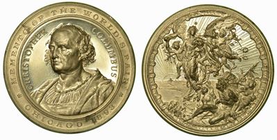 Colombo. Esposizione Colombiana Mondiale Chicago 1893. IV Centenario della Scoperta Dell'america....