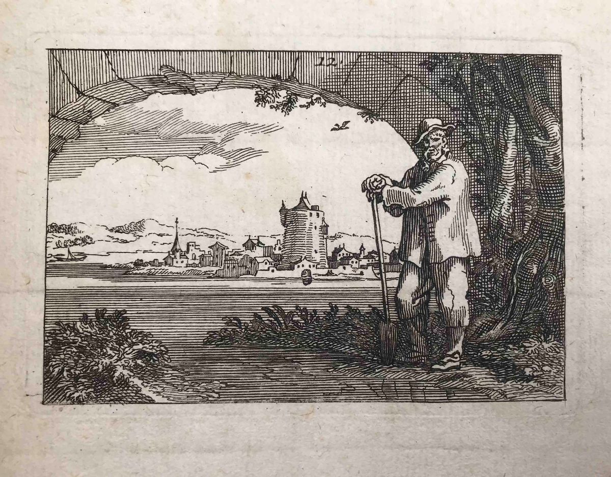 Nouveau Livre Pour Apprendre a Designer la Figure Et le Paysage, Parigi XVIII Secolo