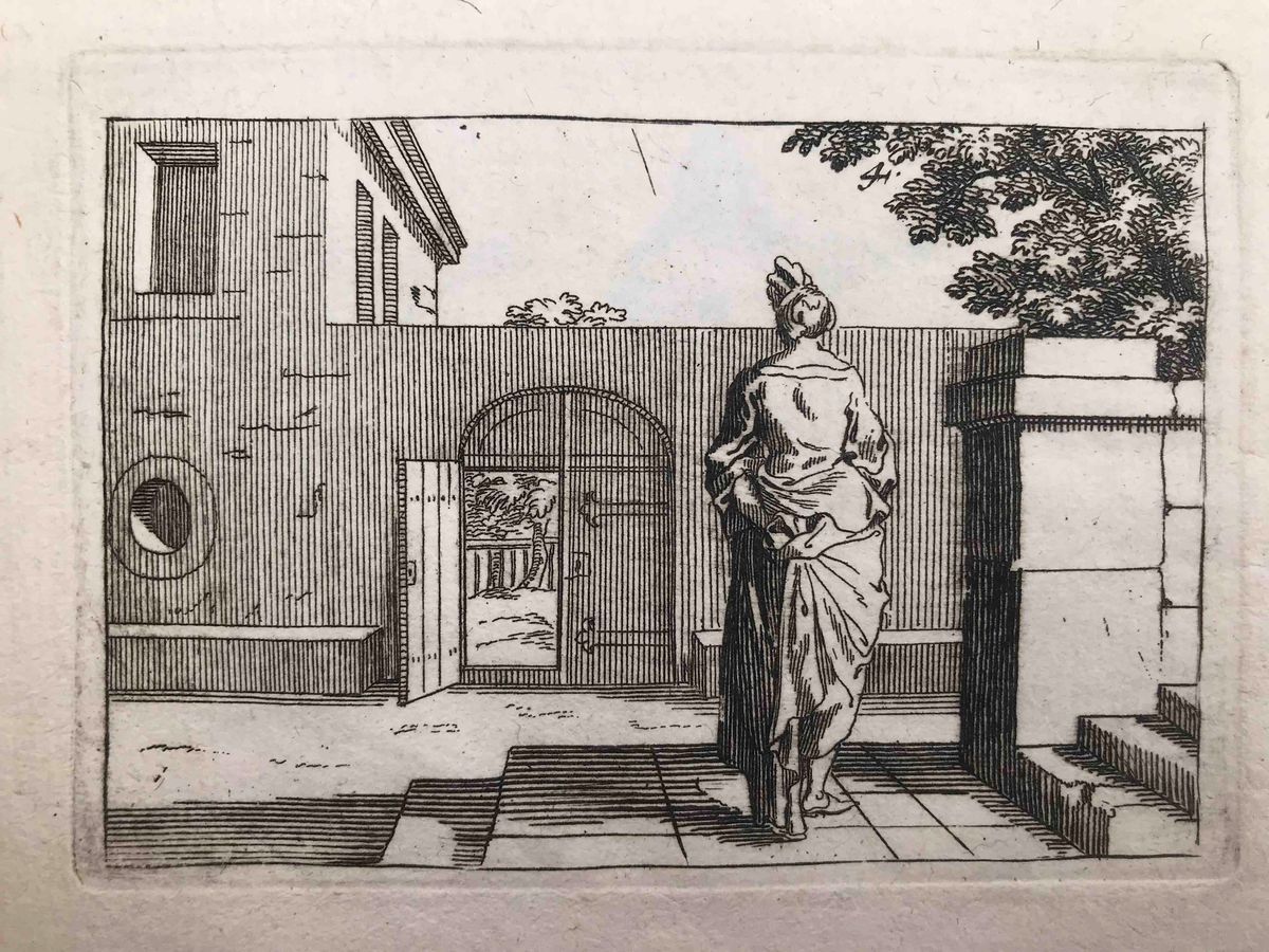 Nouveau Livre Pour Apprendre a Designer la Figure Et le Paysage, Parigi XVIII Secolo