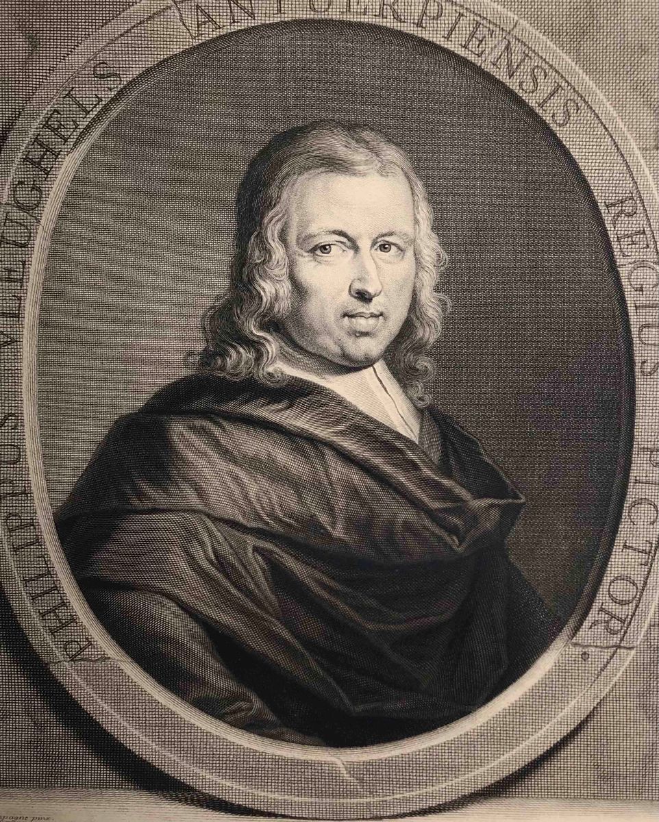 Nicolas De Larmessin (1684-1756) da Jean Baptiste De Champagne Ritratto del Pittore Philippe Vleu...