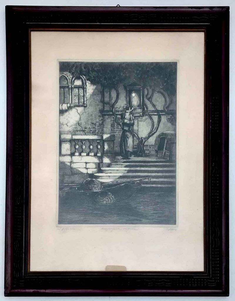 Venezia - Pericle Menin (1880-1940) L'offerta  - Auction Over 300 lots on offer - Cambi Casa d'Aste
