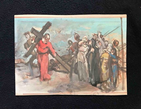 Enrico Gamba (1831-1883) Gesù e le pie donne