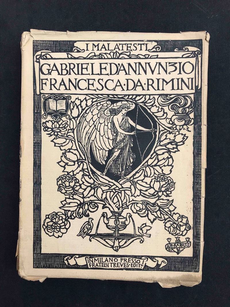 Gabriele D'Annunzio Francesca da Rimini  - Auction Over 300 lots on offer - Cambi Casa d'Aste
