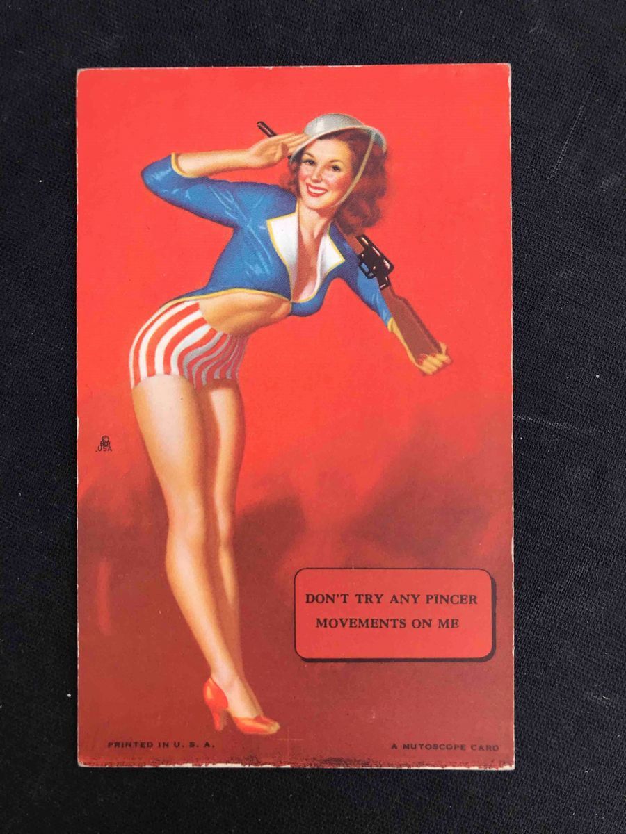 Pin Up 20 Cartoline Usa Anni 40