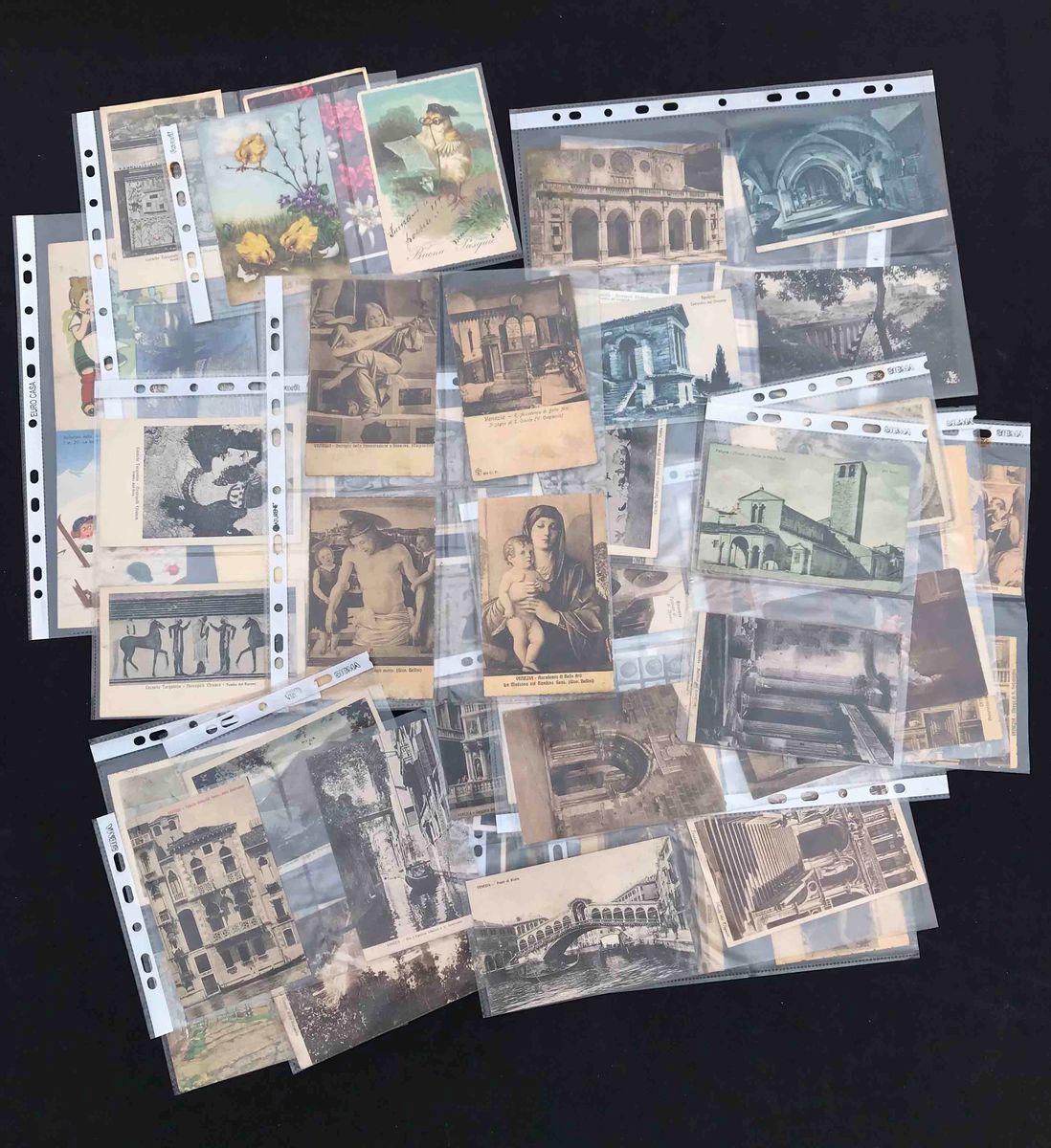 Lotto di Oltre 130 Cartoline di Epoche e Soggetti Diversi