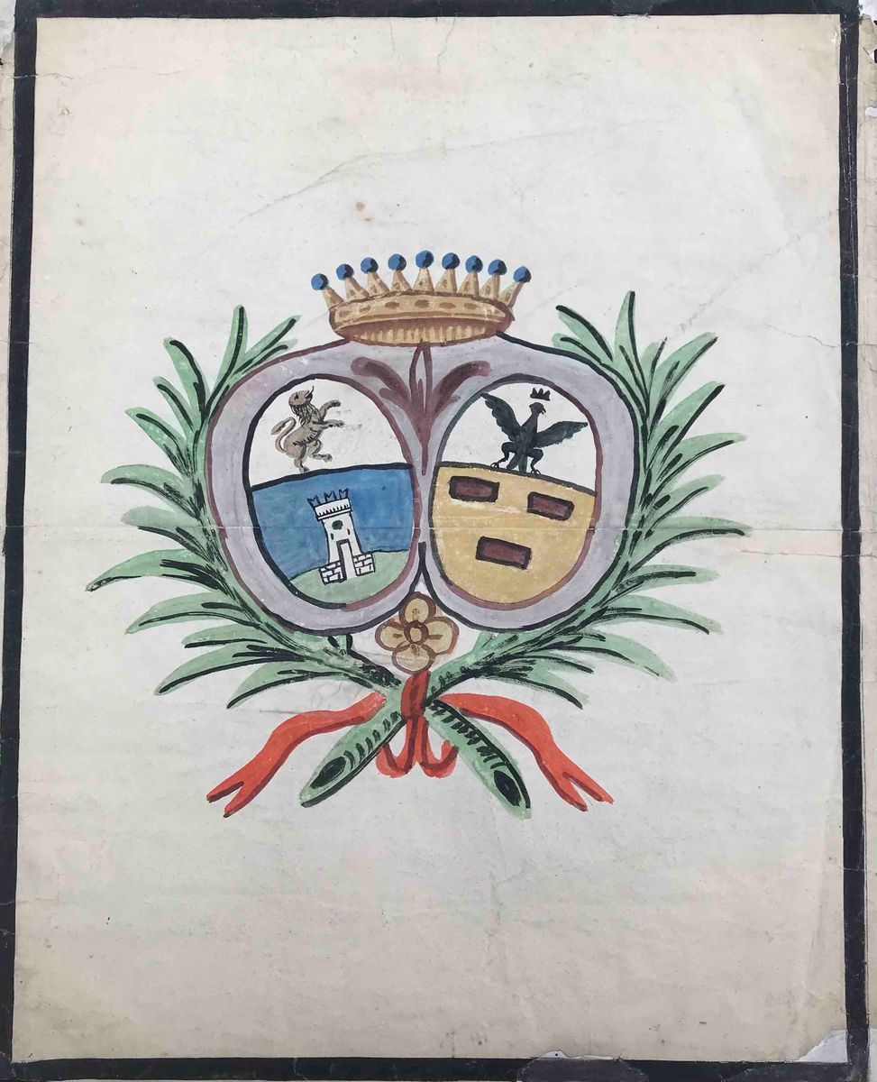 Due Antichi Stemmi Dipinti