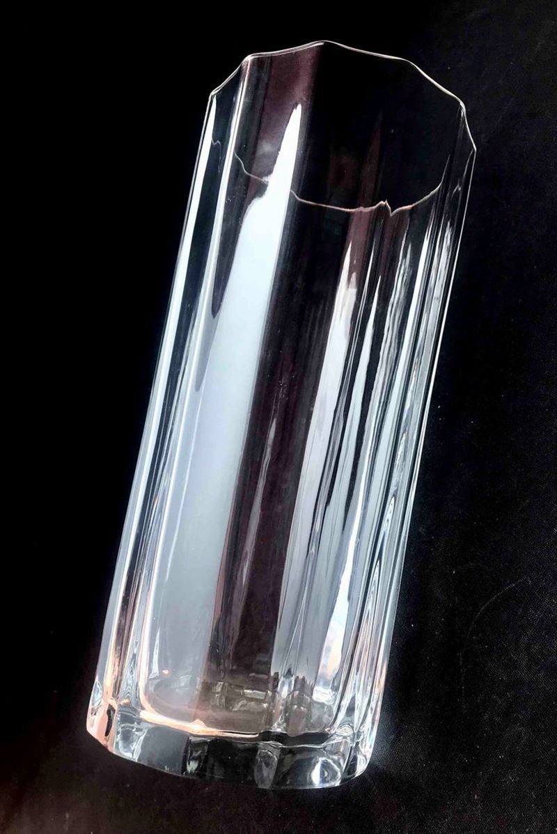 Carlo Moretti, Murano. Grande vaso in vetro trasparente  - Asta Oltre 300 lotti ad offerta libera - Cambi Casa d'Aste