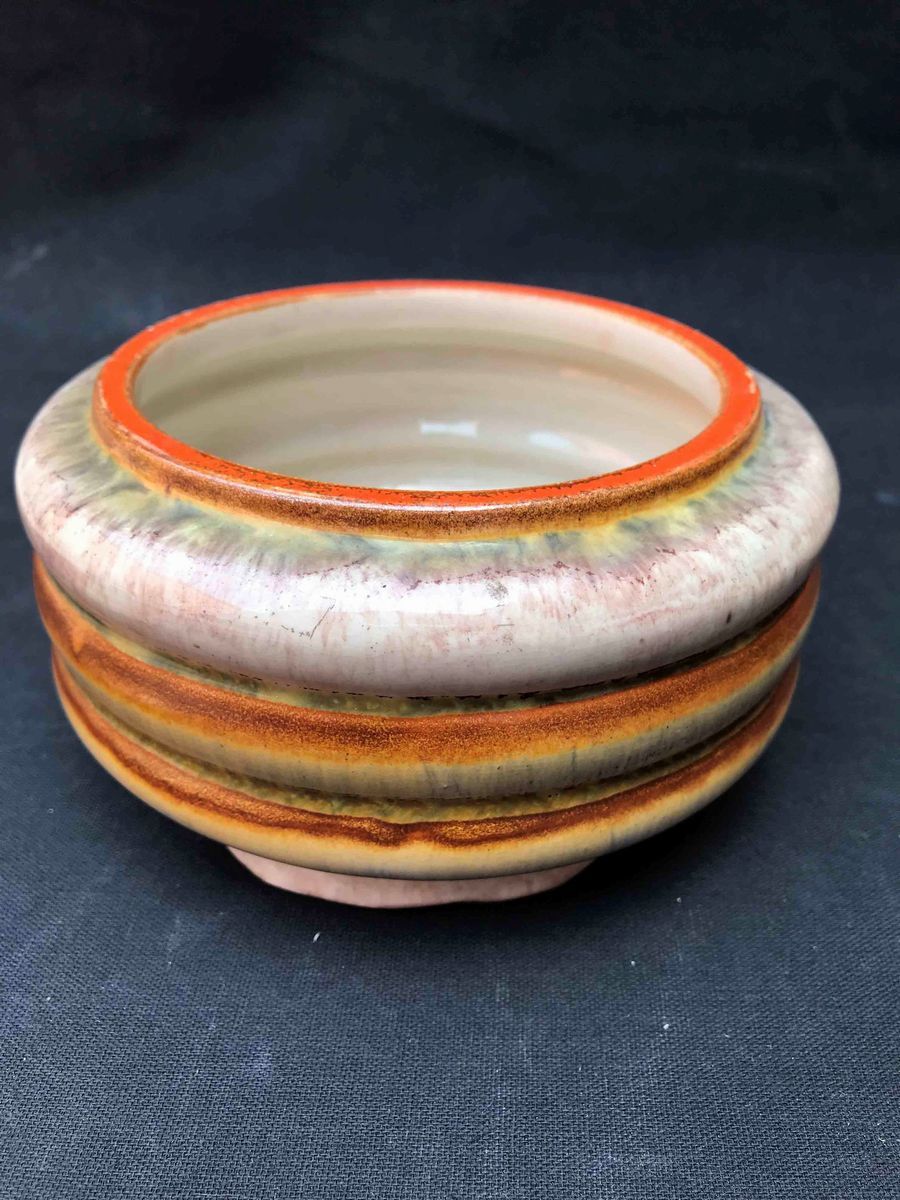 Albissola. Recipiente Rotondo con Coperchio
