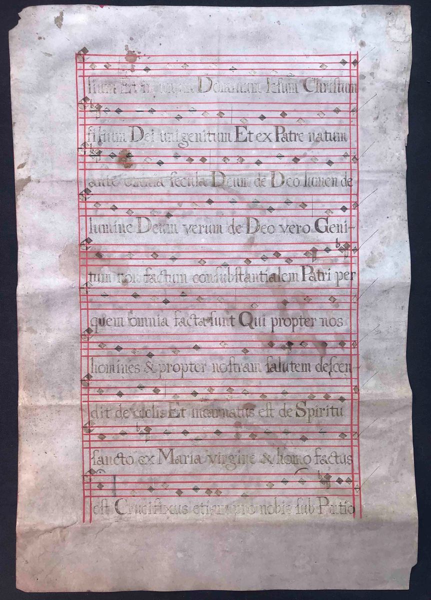 Antica Pagina di Messale