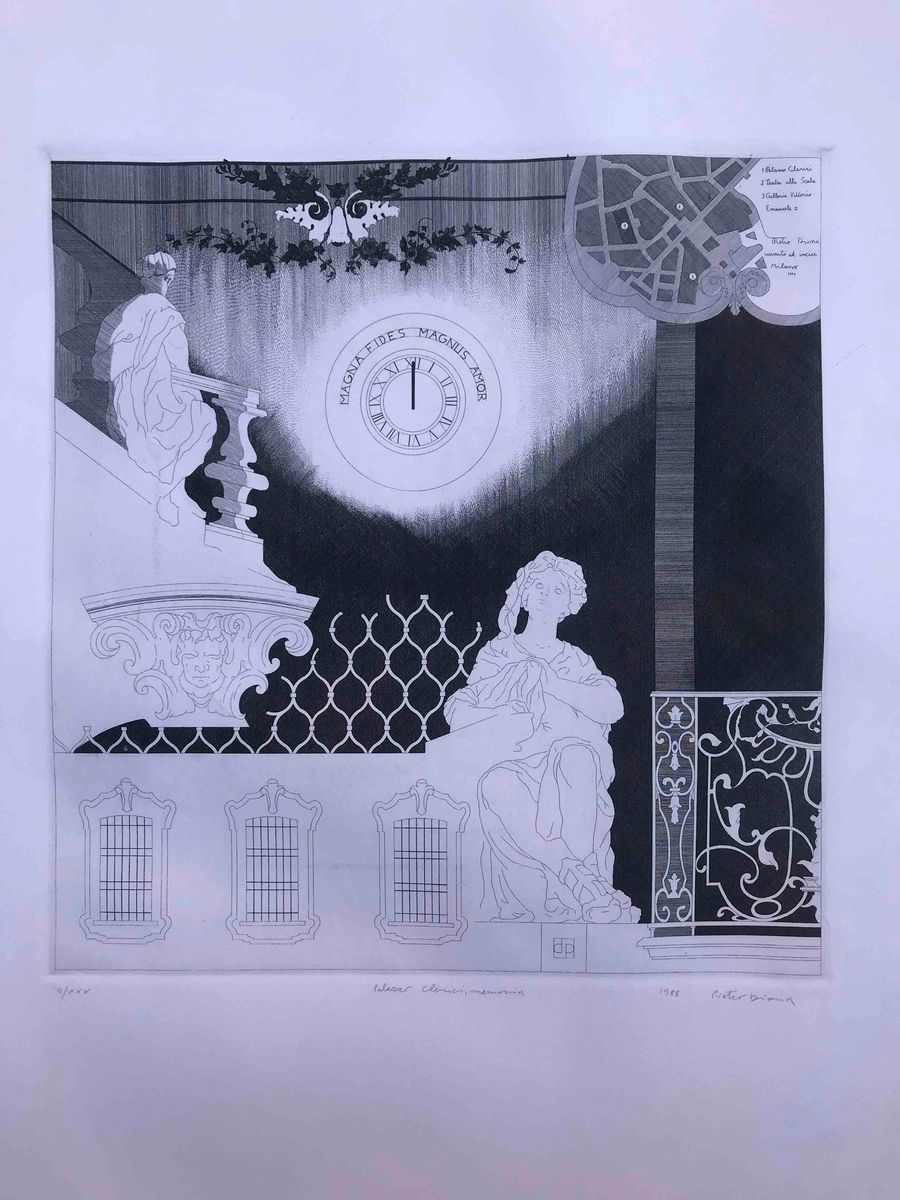 Pietro Diana (1931-2016) Palazzo Clerici, Memoria