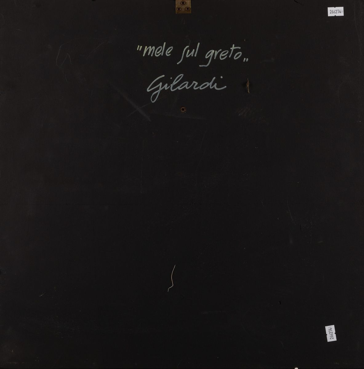Piero Gilardi - Mele sul Greto