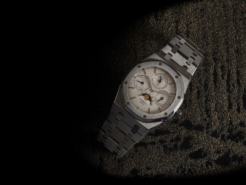 Audemars Piguet - Royal Oak Quantieme Perpetuelle Automatiqueorologio a Carica Automatica in Acci...