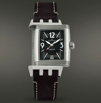 Jaeger Lecoultre - Reverso Grand Sport Orologio a Carica Automatica in Acciaio con Cassa di Forma...