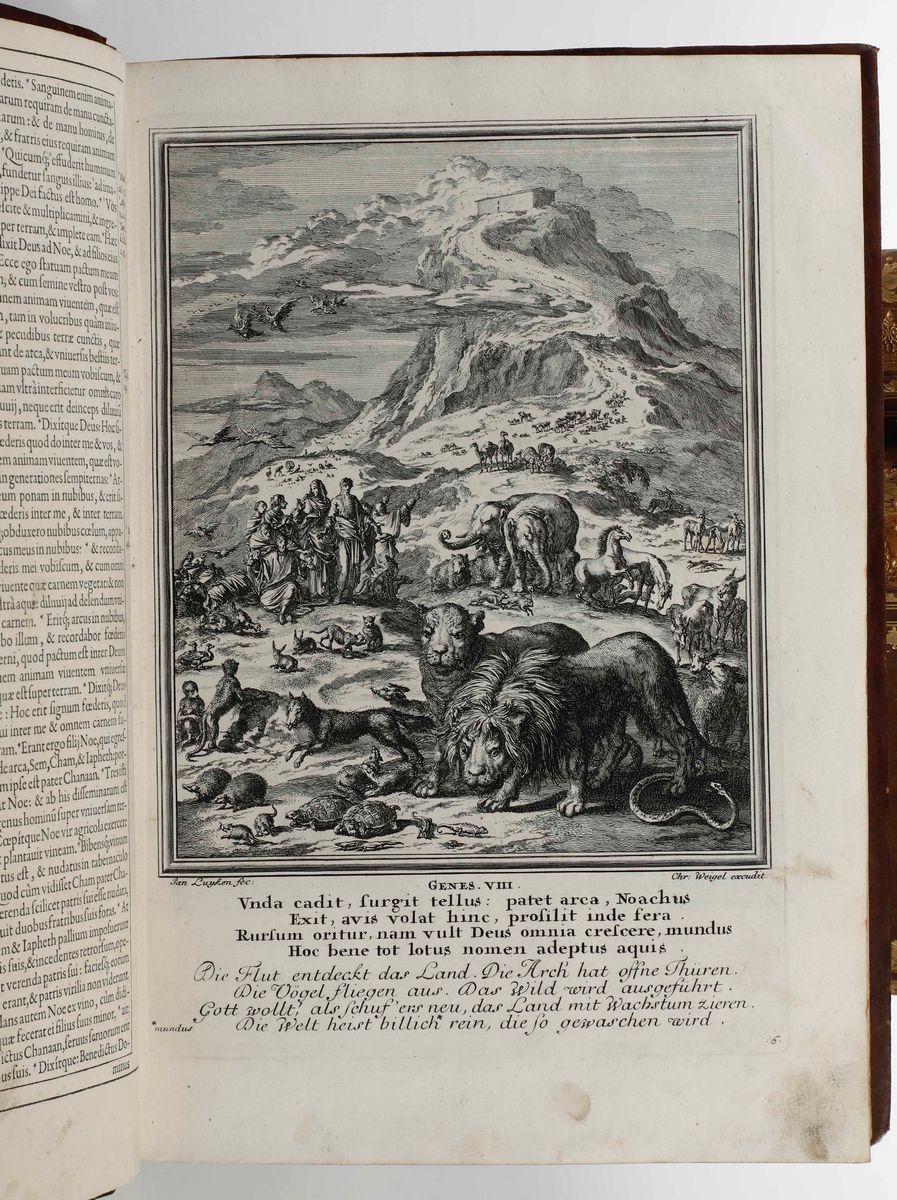 Sacra Bibbia - Biiblia Sacra Vulgatae Editionis Sixi V. Pont. Max, Lutetiae Parisiorum, 1618