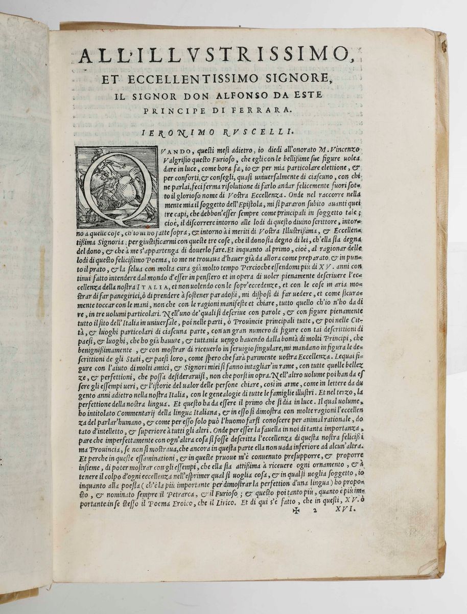 Orlando Furioso di M. Ludovico Ariosto, Tutto Ricorretto, Et di Nuove Figure Adornato...in Veneti...