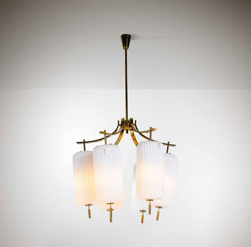 Angelo Lelii : Lampada a sospensione mod. 12758  - Auction Design 200 - Cambi Casa d'Aste