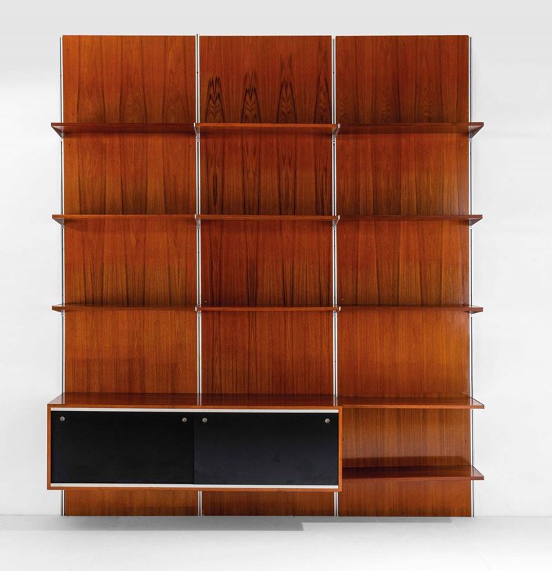 George Nelson : Libreria modulare a tre campate  - Auction Design 200 - Cambi Casa d'Aste